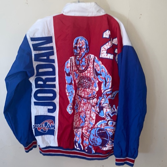 Warner Bros. Other - Space Jam Jordan Warner Brothers sz S lightweight Windbreaker Jacker 1996